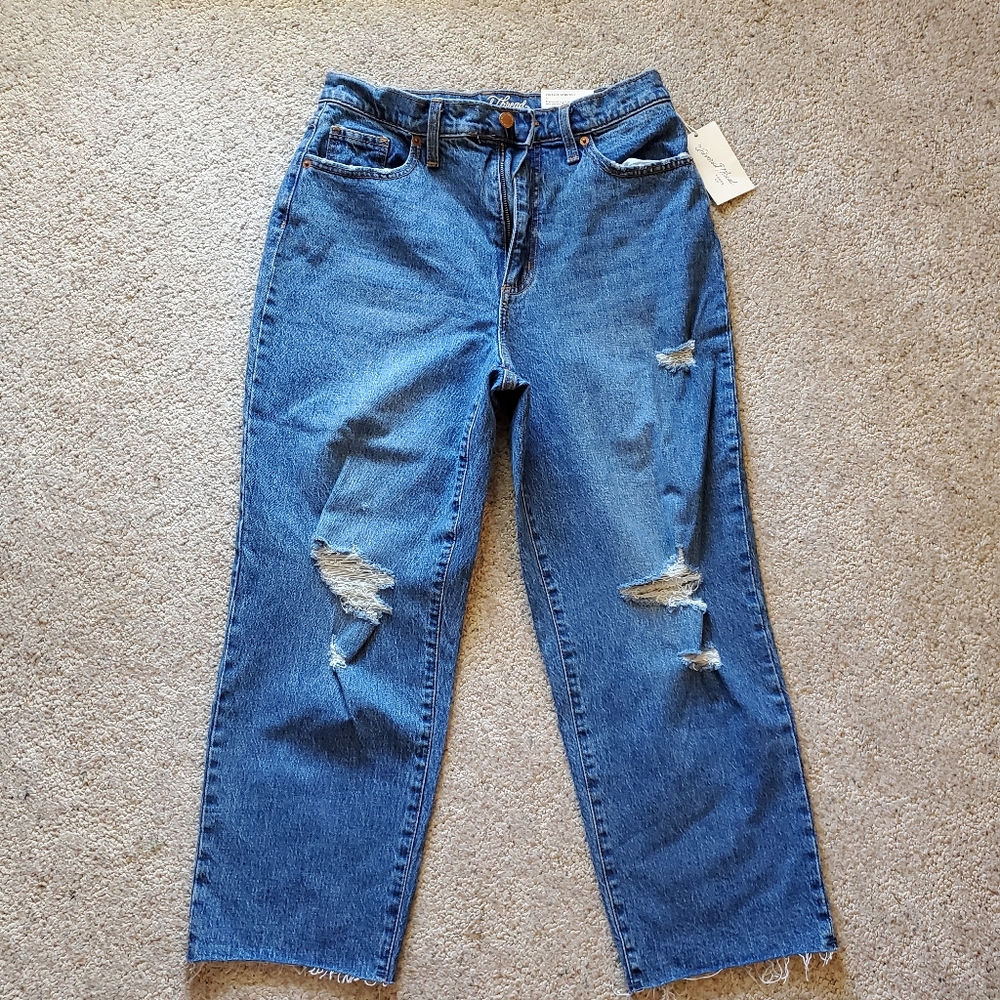 Universal Threads Vintage Straight Medium Wash Size 10 Short - Picture 1 of 14
